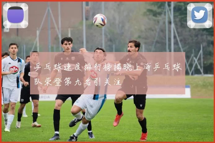 乒乓球速度排行榜揭晓上海乒乓球队荣登第九名引关注