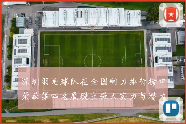 深圳羽毛球队在全国耐力排行榜中荣获第四名展现出强大实力与潜力