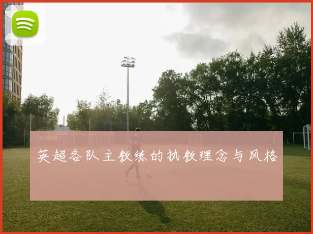 英超各队主教练的执教理念与风格