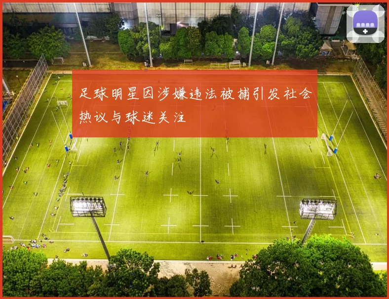 足球明星因涉嫌违法被捕引发社会热议与球迷关注